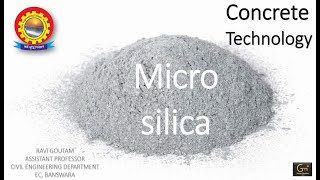 Microsilica by Mr Ravi Goutam [upl. by Dodi728]