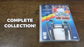 COMPLETE COLLECTION Match Attax 201718 Champions League [upl. by Drallim]