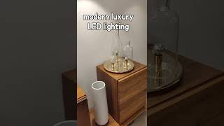 Modern luxury LED desktop light lighting LEDLights interior design customized winwinlighting [upl. by Lierbag]