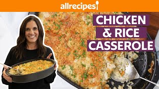 How to Make Chicken Rice Casserole  Get Cookin  Allrecipes [upl. by Ramedlaw]