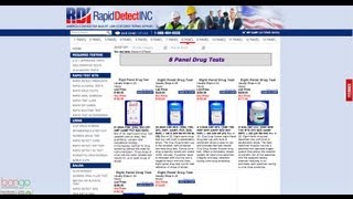 Rapid Detect Incs 8 Panel Drug Tests [upl. by Dempsey]