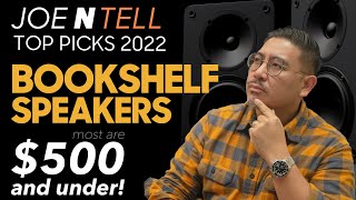 My Top Picks for Bookshelf Speakers Around 500 and Under  2022 [upl. by Venditti338]