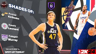 This NEW NBA 2K24 Andrei AK47” Kirilenko BUILD 🔥 6’8 2 WAY SPOT UP THREAT Forward BUILD MAKE THIS [upl. by Janus]