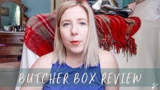 BUTCHERBOX REVIEW  Savee amp Savory [upl. by Naffets]