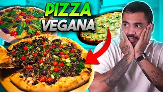 PIZZA VEGANA CARA VS BARATA É TUDO CARO [upl. by Aneetsyrk]