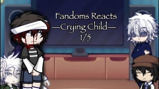 Fandoms react 15  CC Afton  My Au  GL2  Gacha reacts [upl. by Swen]