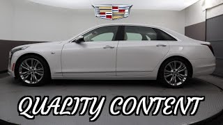 2019 Cadillac CT6 Platinum 30TT interior quality check [upl. by Antonella628]