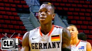 Dennis Schröder Atlanta Hawks Draft Pick  Nike Hoop Summit Highlights  German Point Guard [upl. by Ahsiuqel]