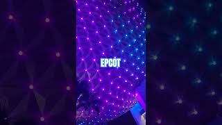 Spaceship Earth looks beautiful at night EPCOT blends tomorrow with retro vibes [upl. by Latreese901]