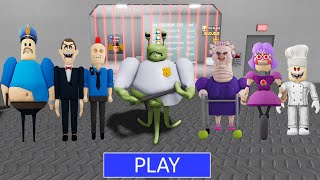 Alien Base Mode BARRYS PRISON RUN New Game Huge Update Roblox All Bosses Battle All Morphs roblox [upl. by Epolenep]