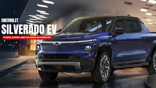 Chevrolet Silverado EV 2024 Power Range and Features in 5 Minutes [upl. by Nudd]