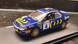 altaya 143 subaru impreza wrc 1995 colin mcrey diecast model car [upl. by Ydassac]