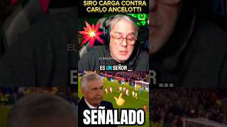 💥SIRO LÓPEZ CARGA CONTRA ANCELOTTI‼️LIVERPOOL 2 REAL MADRID 0 championsleague realmadrid shorts [upl. by Edwine]