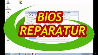 BIOS Update fehlgeschlagen Laptop BIOS Reparatur BIOS Firmware repair Seriennummer ändern [upl. by Mair491]