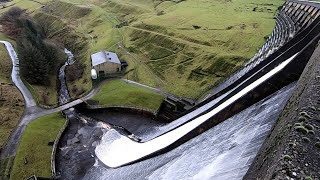 dam overflowing reservoir walk 2023 [upl. by Reinert]