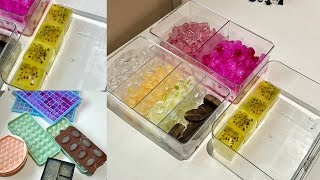 Asmr ice restock  Satisfying Homemade ICED [upl. by Theressa]