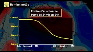 2018 Bombe Météo Meteomedia 4 Octobre [upl. by Acinorej]