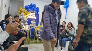 Fiesta de 50 años de mi tío freddy un homenaje con Bella luna en la musica y agrupación [upl. by Wightman]