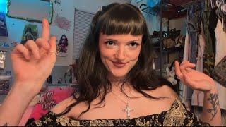 ✨Manic Pixie Does ASMR💫hand movements mouth sounds personal attention [upl. by Durwood]