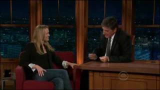 Robin Wright Penn on Craig Ferguson 20091125 HQ [upl. by Adnicaj976]