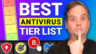 Best Antivirus Tier List  Only Tried and Tested Providers 2024 [upl. by Gunner]