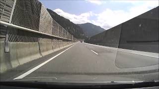 A10 Tauernautobahn SalzburgVillach 4x [upl. by Odraleba]