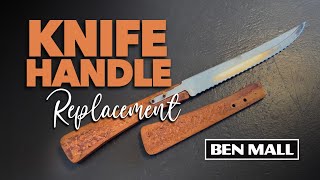 Knife Handle Replacement [upl. by Einhpets]