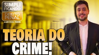 TEORIA DO CRIME Aula 1 para concursos Conceito legal e analítico de crime teoria tripartida [upl. by Verene]