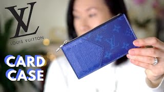 Louis Vuitton COIN CARD HOLDER  Unboxing  Review [upl. by Bobinette]