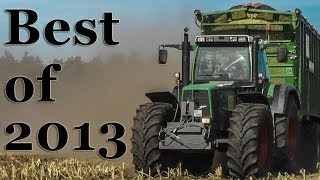 Landtechnik 2013  Best of  Fendt Claas New Holland Case Holmer [upl. by Naujd]