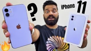 iPhone 11 Unboxing amp First Look  A Solid Champ🔥🔥🔥 [upl. by Wandy]