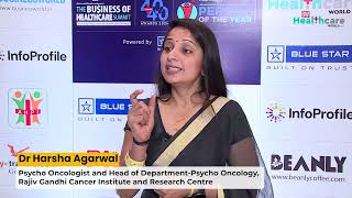 Dr Harsha Agarwal Psycho Oncologist and Head Of Department PsychoOncology RGCIRC [upl. by Rida]