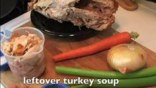 Leftover Thanksgiving Turkey Soup Recipe  Ingredients in Leftover Thanksgiving Turkey Soup Recipe [upl. by Aniat439]