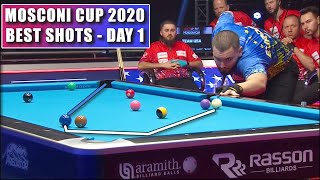 Mosconi Cup 2020  Best Shots of Day 1 [upl. by Backer]