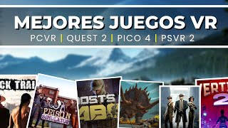 MEJORES JUEGOS VR DE 2023ðŸ¥‡ Lista Actualizada [upl. by Iak681]