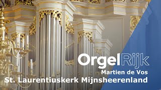 Martien de Vos over het Bätzorgel in de Laurentiuskerk van Mijnsheerenland  OrgelRijk  RD [upl. by Zulema100]