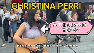 Everyone STOPPED with this song  Christina Perri  A Thousand Years [upl. by Bren641]