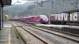 Diferentes Talgo Avril de pruebas en Asturias [upl. by Ona]