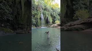 KURSUNLU WATERFALL IN ANTALYA TÜRKIYE luxurytravel antalya kurşunlu waterfall [upl. by Ytsirhk]