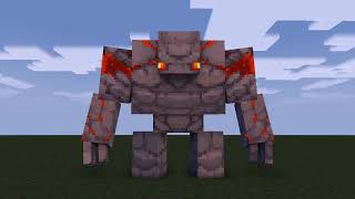 Redstone Golem Minecraft Dungeons [upl. by Llen816]