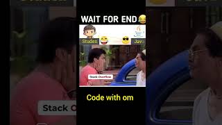 Java Error 😂  code with om viralshort subscribe [upl. by Loresz785]