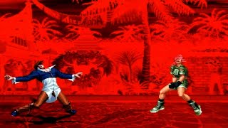 TAS Iori Orochi VS Leona Orochi KoF 97 [upl. by Murdock]