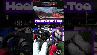 How to Heel And Toe 📍 🇲🇦Follow oedipe01 for more oedipecarsim assettocorsa [upl. by Inalan]