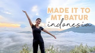 Hiking An Active Volcano in Bali⎮The Toughest Thing I’ve Ever Done⎮Travel Vlog [upl. by Pretrice]