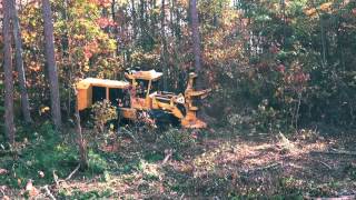 New 300 hp 726E feller buncher [upl. by Noned]