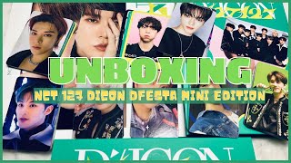 unboxing  NCT 127 DICON DFESTA Mini Edition  100 Photocards [upl. by Rebeh]