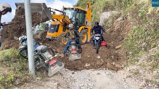 Badly Damaged Mountain Road Part 6 Cutting Hill and Resurfacing [upl. by Nipha]