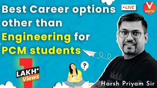 Best Career Options After 12th PCM Students  Other Than Engineering  Vedantu Math  Harsh Sir [upl. by Kristof]