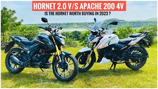 HORNET 20 VS APACHE 200 4V Detailed Comparison  Is the Hornet worth buying over the Apache [upl. by Norym]