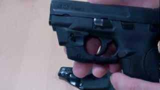 SampW Shield with LaserMax Laser holsters by MULTI HOLSTERS [upl. by Sirtimid]